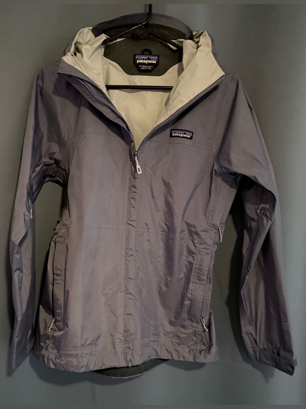 Patagonia Women’s Torrentshell 3L Jacket – Blue/Gray – XS